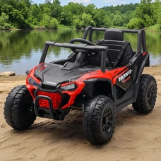 Детский электромобиль багги M 6258 EBLR-3 красный, светятся фары, музыка, Bluetooth фото 21