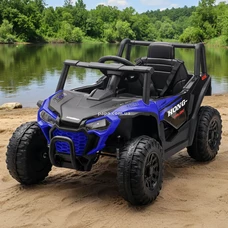 Детский электромобиль багги M 6258 EBLR-4 синий, светятся фары, музыка, Bluetooth фото 21