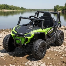 Детский электромобиль M 6258 EBLR-5 багги зеленый, светятся фары, музыка, Bluetooth фото 21