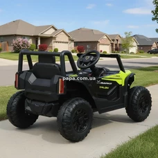 Детский электромобиль M 6258 EBLR-5 багги зеленый, светятся фары, музыка, Bluetooth фото 37
