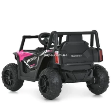 Детский электромобиль M 6258 EBLR-8 багги розовый, светятся фары, музыка, Bluetooth фото 41