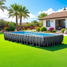 Intex 26374, каркасный бассейн, 975 х 488 х 132 см., песочный фильтр-насос, лестница