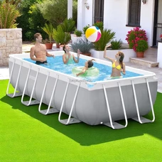 Intex 26790, каркасный бассейн, 400 х 200 х 122 см., фильтр-насос, лестница