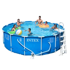 Intex 28242, каркасный бассейн, 457 х 122 см., фильтр-насос, лестница фото 41