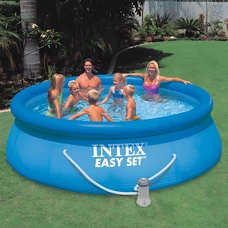 Intex 28142, надувной бассейн, 396 х 84 см., фильтр-насос