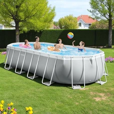 Каркасный бассейн Intex 26798 размеры 610 х 305 х 122 см с фильтр-насосом