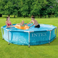 Каркасный бассейн Intex 28208 размеры 305 х 76 см с фильтр-насосом фото 14