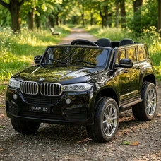 Детский электромобиль M 6139EBLRS-2 черный BMW с мягким сиденьем