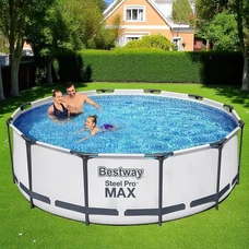 Каркасный бассейн Bestway 56260 размеры 366 х 100 см с фильтр-насосом