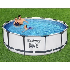 Каркасный бассейн Bestway 56260 размеры 366 х 100 см с фильтр-насосом фото 37
