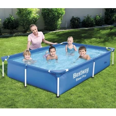 Каркасный бассейн Bestway 56401 размеры 221 х 150 х 43 см