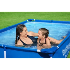 Каркасный бассейн Bestway 56401 размеры 221 х 150 х 43 см фото 63