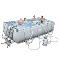 Каркасный бассейн Bestway 56442 размеры 404 х 201 х 100 см с песочным фильтр-насосом фото 21
