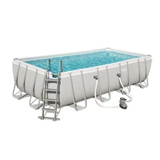 Каркасный бассейн Bestway 56465 размеры 549 х 274 х 122 см с фильтр-насосом фото 21