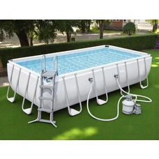 Каркасный бассейн Bestway 56466 размеры 549 х 274 х 122 см с песочным фильтр-насосом фото 14