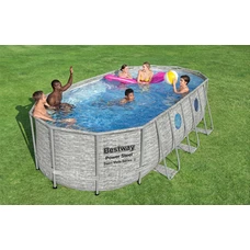 Каркасный бассейн Bestway 56716 размеры 549 х 274 х 122 см с фильтр-насосом фото 21