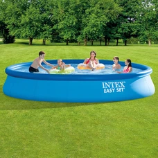 Надувной бассейн Intex 26166 размеры 457 х 107 см с фильтр-насосом фото 14