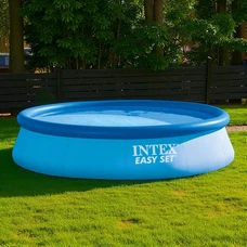 Надувной бассейн Intex 26166 размеры 457 х 107 см с фильтр-насосом фото 21