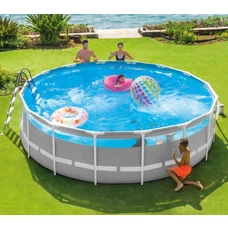 Каркасный бассейн Intex 26722 размеры 427 х 107 см с фильтр-насосом