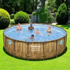 Каркасный бассейн Bestway 56725 размеры 488 х 122 см с фильтр-насосом