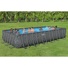 Каркасный бассейн Bestway 561KG размеры 732 х 366 х 132 см с песочным фильтр-насосом фото 21