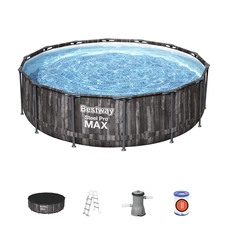 Каркасный бассейн Bestway 5614Z размеры 427 х 107 см с фильтр-насосом фото 86