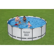 Каркасный бассейн Bestway 5618W размеры 396 х 122 см с фильтр-насосом фото 21