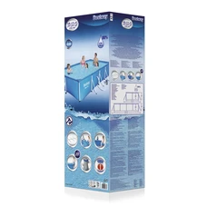 Каркасный бассейн Bestway 56424 размеры 400 х 211 х 81 см с фильтр-насосом фото 54