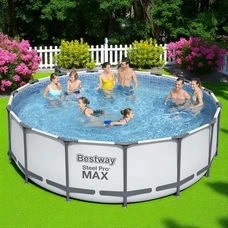 Каркасный бассейн Bestway 56438 размеры 457 х 122 см с фильтр-насосом