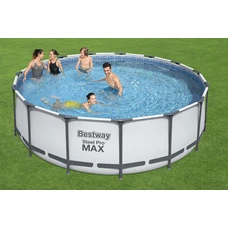 Каркасный бассейн Bestway 56438 размеры 457 х 122 см с фильтр-насосом фото 14