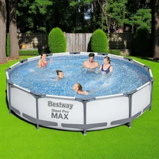 Каркасный бассейн Bestway 56416 размеры 366 х 76 см с фильтр-насосом