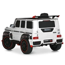 Детский электромобиль M 6404EBLR-1(24V) белый Mercedes с EVA колесами фото 32