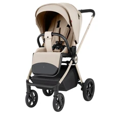Универсальная коляска 2 в 1 Carrello Ultra CRL-6557 Polar Beige светло-бежевая фото 14