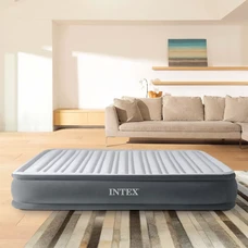 Надувная велюр кровать Intex 67770 размеры 203 х 152 х 30 см фото 54