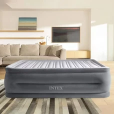 Надувная велюр кровать Intex 64418 размеры 203 х 152 х 56 см фото 71