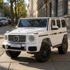 Двухместный детский электромобиль JJ2288EBLR-1(24V) белый с четырьмя моторами