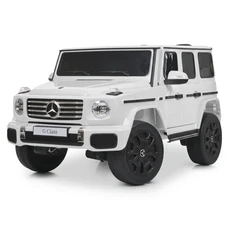 Двухместный детский электромобиль JJ2288EBLR-1(24V) белый с четырьмя моторами фото 14