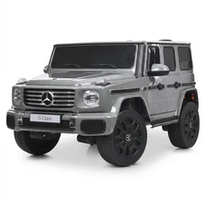 Двухместный детский электромобиль JJ2288EBLR-11(24V) серый с четырьмя моторами фото 14