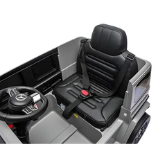 Детский электромобиль JJ2580EBLR-2(24V) черный Mercedes с EVA колесами фото 63