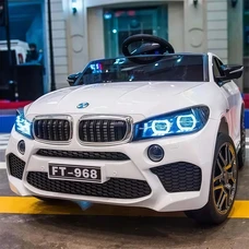 Детский электромобиль M 4299EBLR-1 белый BMW четыре мотора по 45W