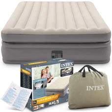 Надувная велюр кровать Intex 64164 размеры 203 х 152 х 51 см фото 14