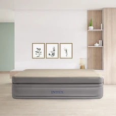 Надувная велюр кровать Intex 64164 размеры 203 х 152 х 51 см фото 41