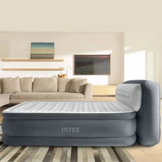 Надувная велюр кровать Intex 64448 размеры 236 х 152 х 86 см фото 14