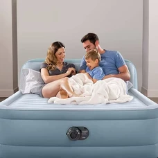 Надувная велюр кровать Intex 64450 размеры 236 х 152 х 86 см фото 21