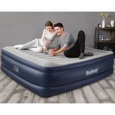 Надувная велюр кровать Bestway 67692 размеры 203 х 193 х 56 см