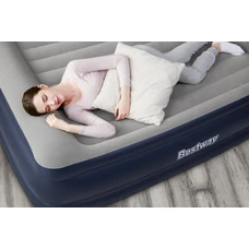 Надувная велюр кровать Bestway 67692 размеры 203 х 193 х 56 см фото 21