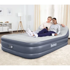 Надувная велюр кровать Bestway 67923 размеры 226 х 152 х 46 см
