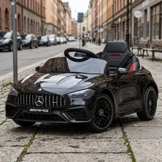 Детская электромобиль M 6292EBLR-2 черный Mercedes с четырьмя моторами