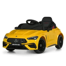 Детская электромобиль M 6292EBLR-6 желтый Mercedes с четырьмя моторами фото 63