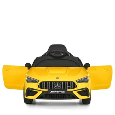 Детская электромобиль M 6292EBLR-6 желтый Mercedes с четырьмя моторами фото 86